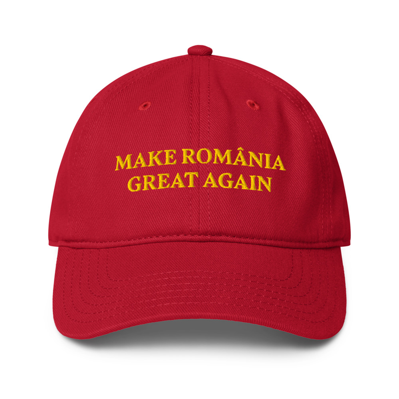 Make Romania Great Again embroidered cap