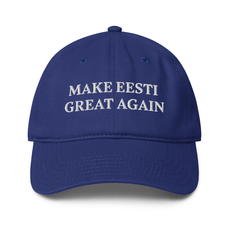 Make Estonia Great Again Embroidered Cap