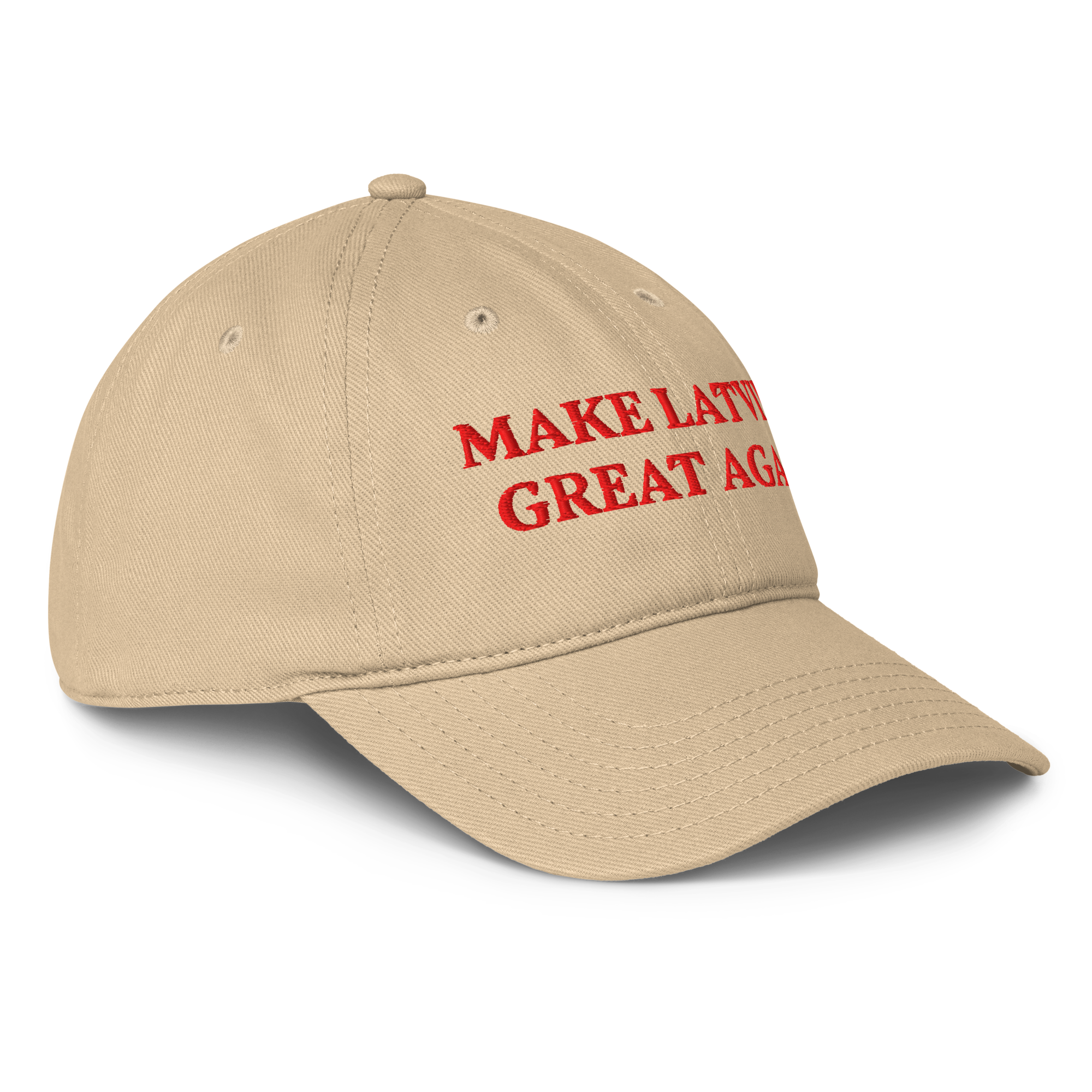 Make Latvia Great Again Embroidered Cap