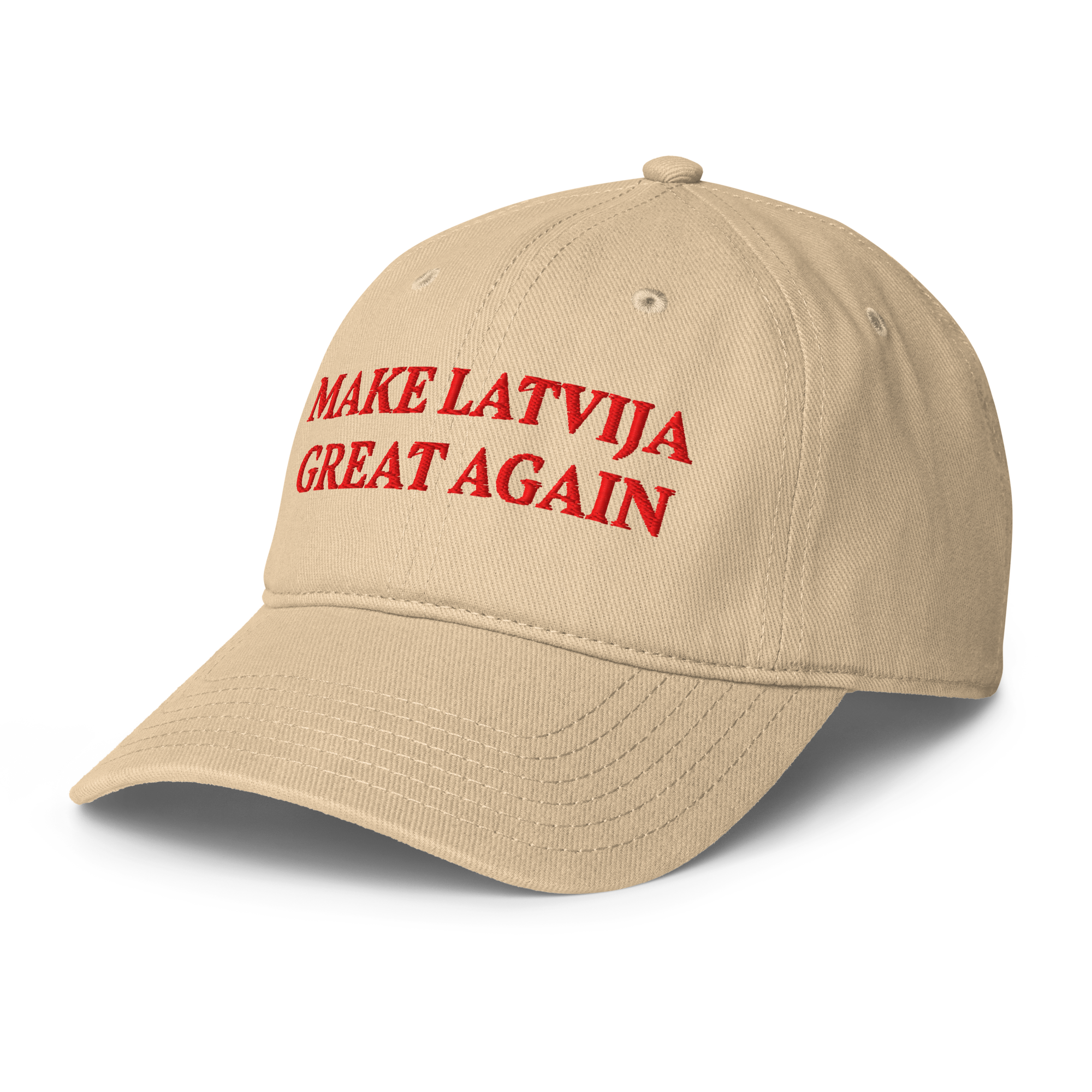 Make Latvia Great Again Embroidered Cap