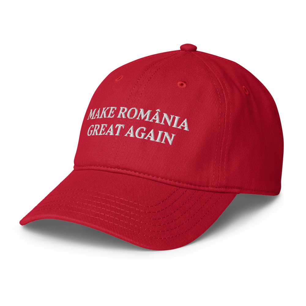 Make Romania Great Again embroidered cap