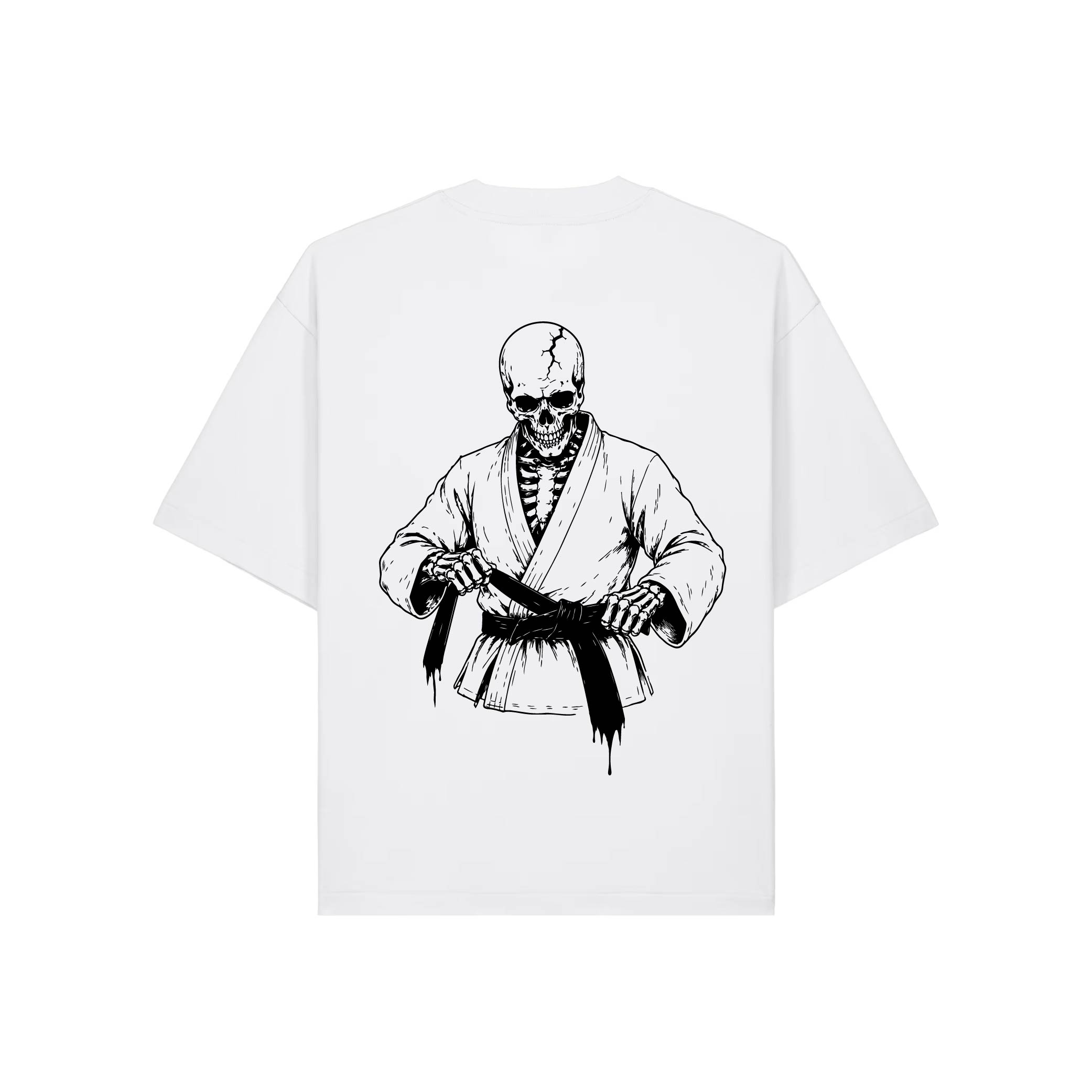 SKELLY KIMONO Graphic OVERSIZED T-Shirt