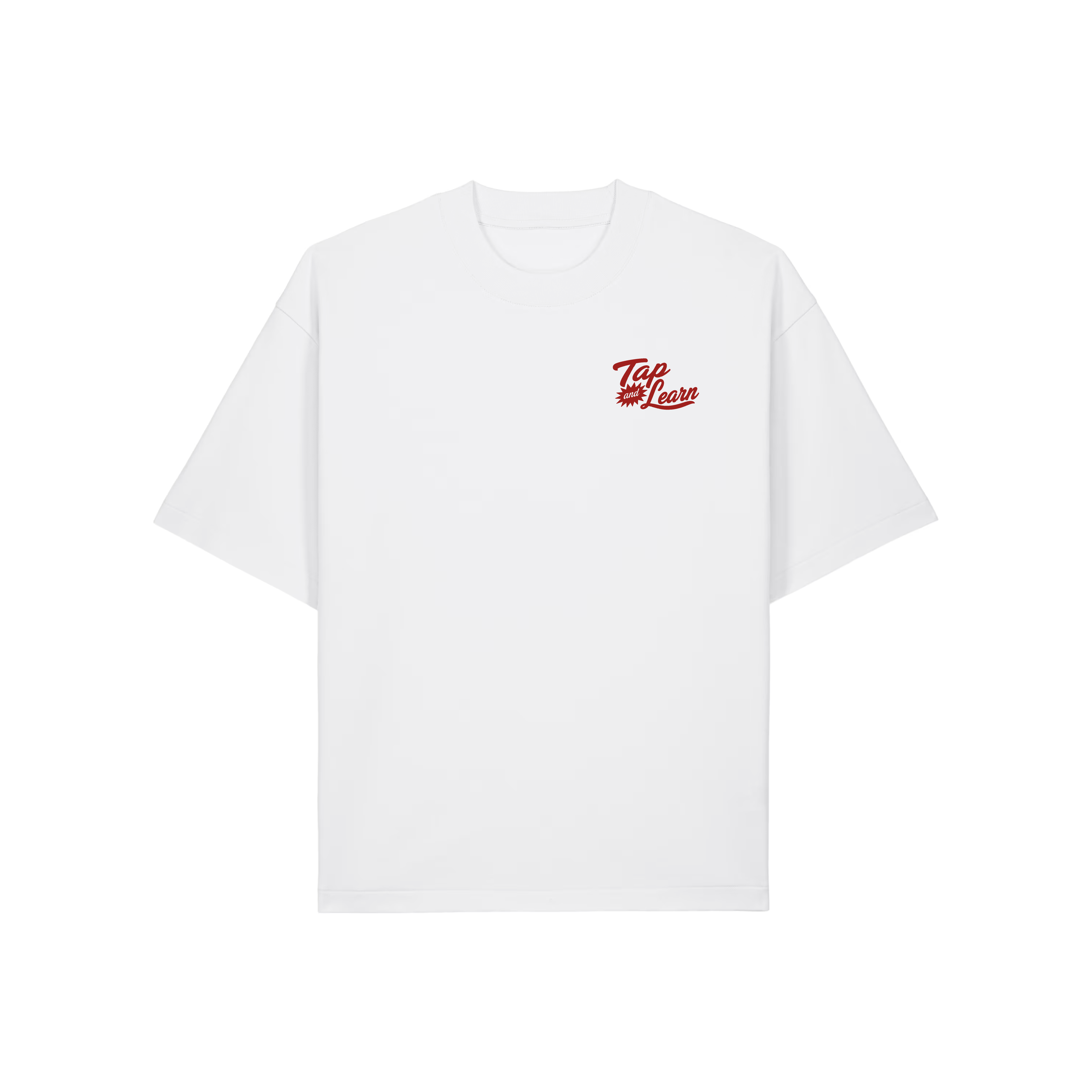 TAP and LEARN Graphic OVERSIZED T-Shirt