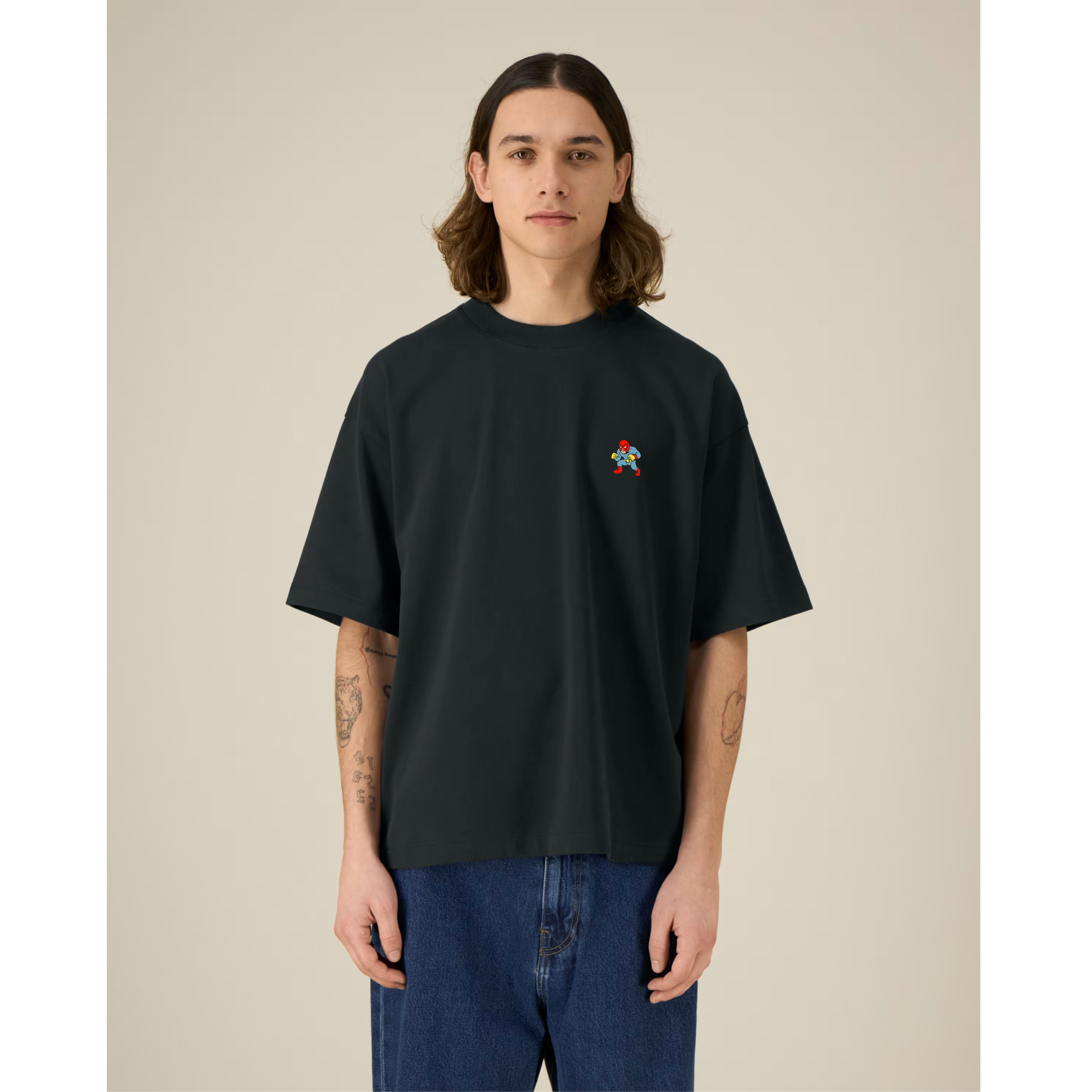 CORAJE E FUERZA Graphic OVERSIZED T-Shirt
