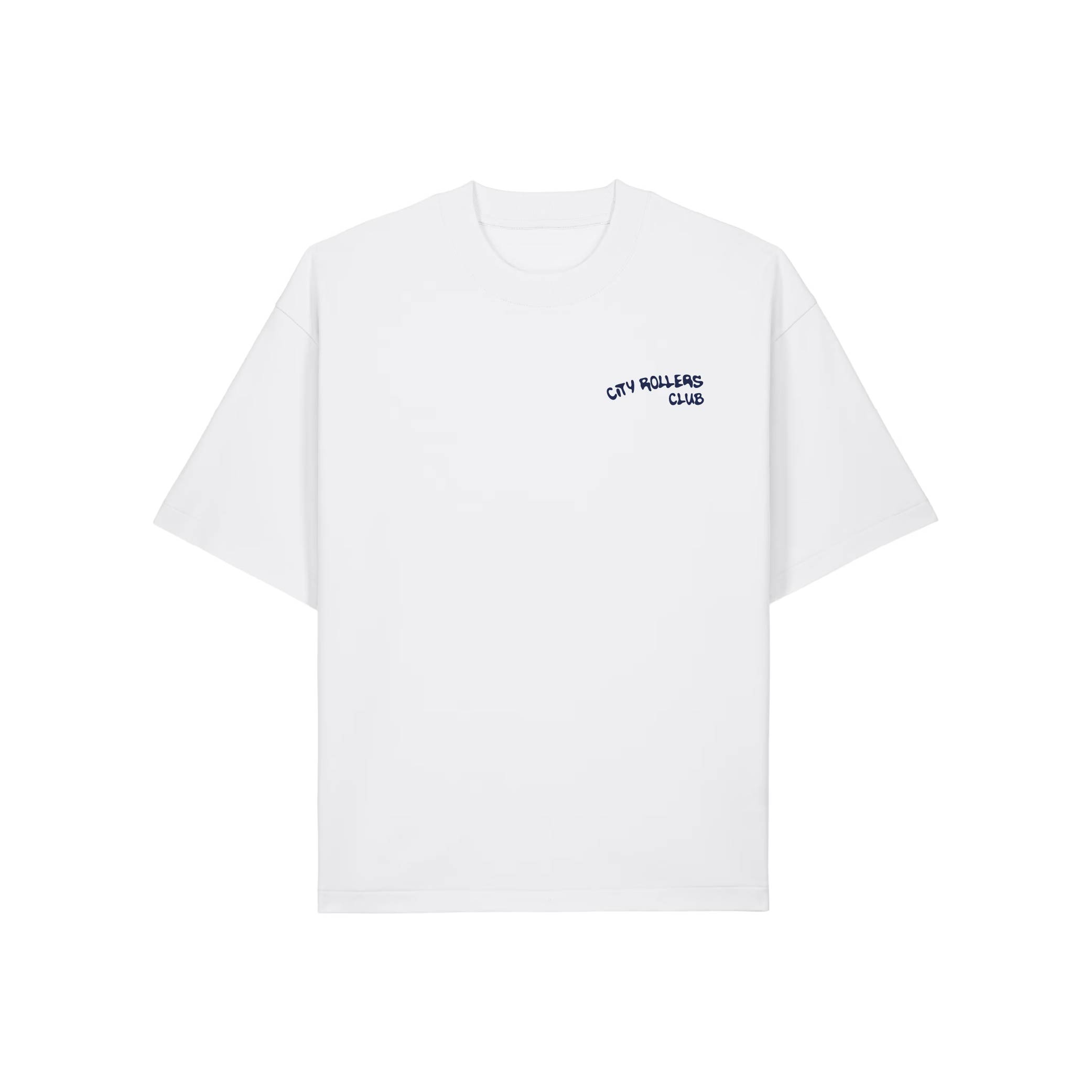 CITY ROLLERS CLUB Graphic OVERSIZED T-Shirt