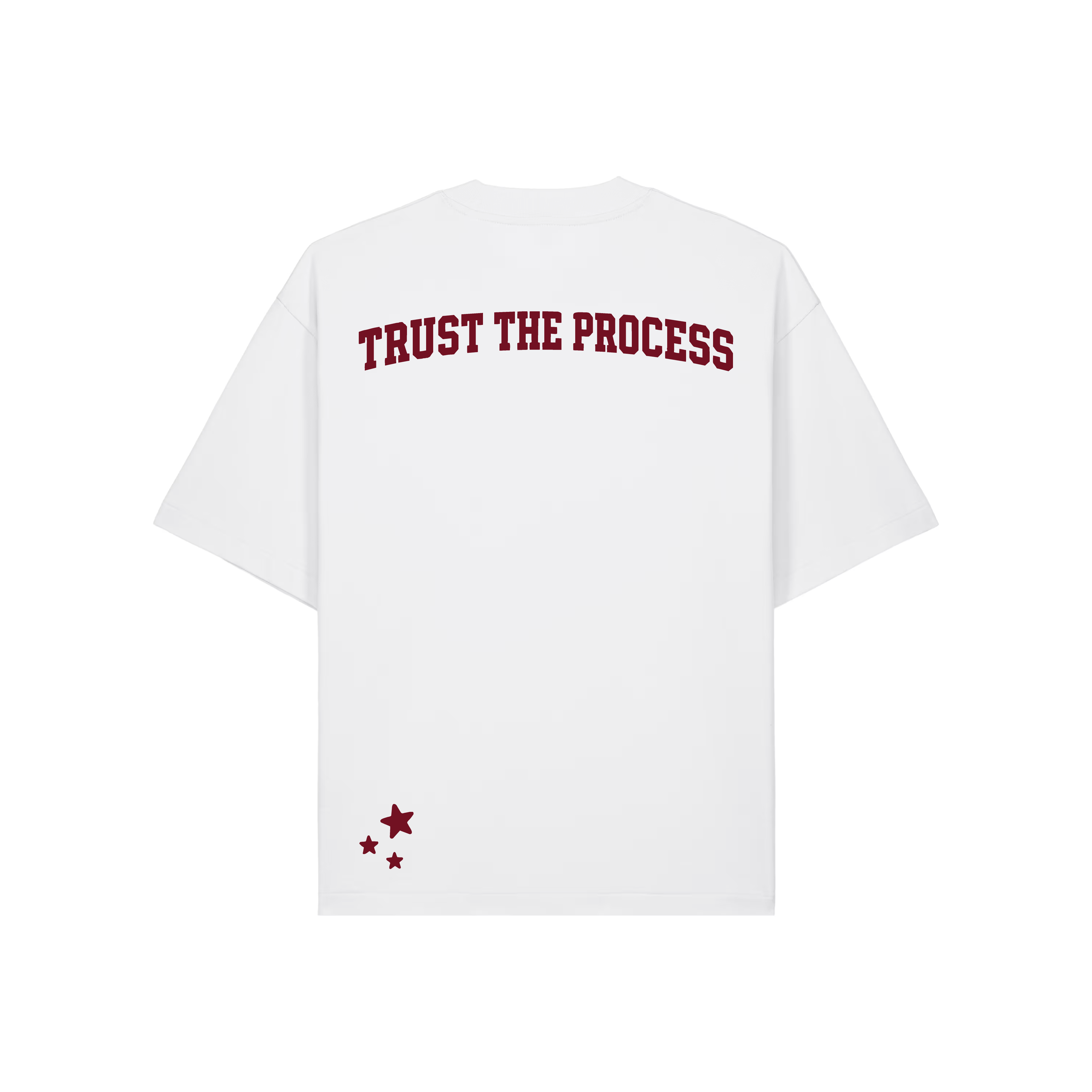 TRUST THE PROCESS Graphic OVERSIZED T-Shirt