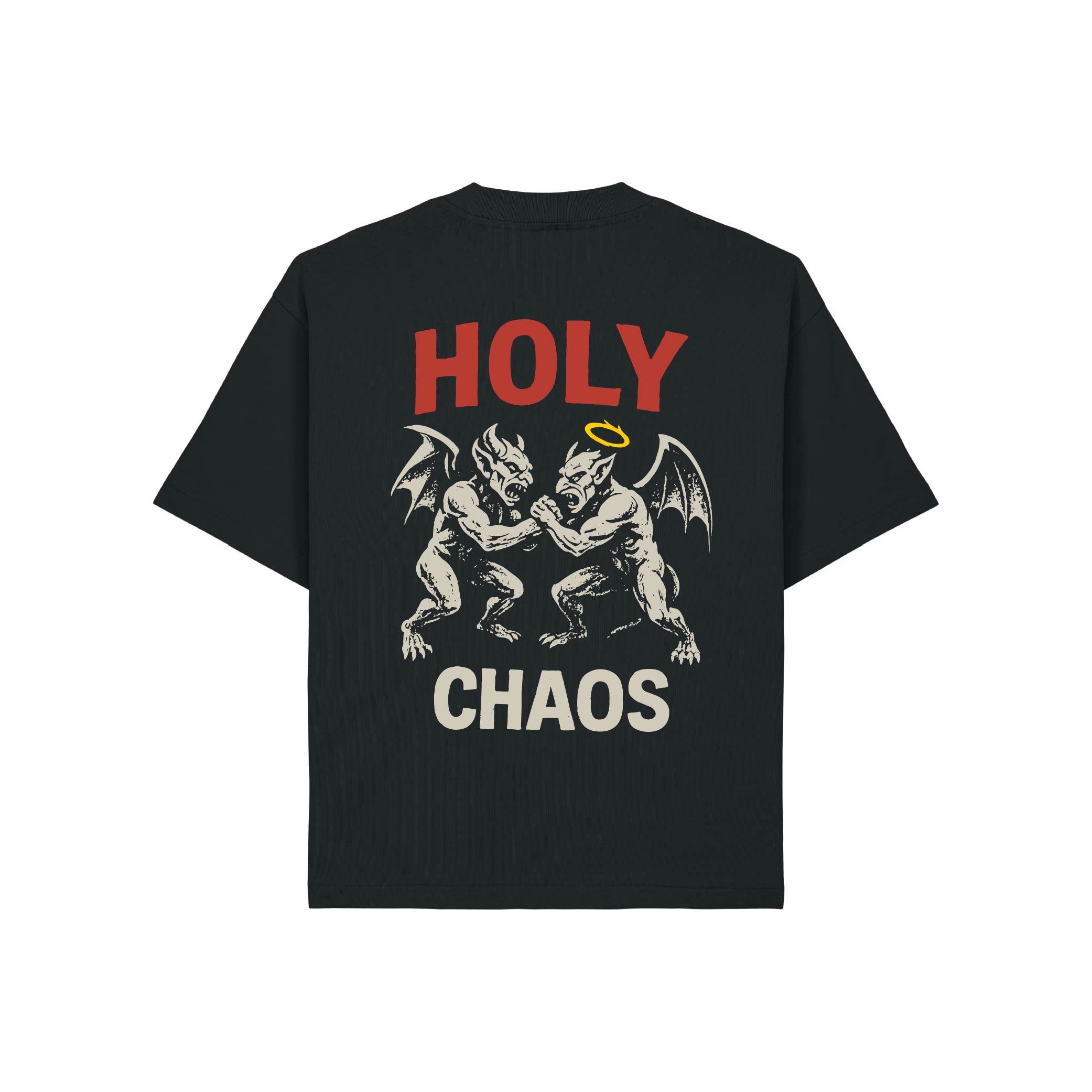 HOLY CHAOS Graphic OVERSIZED T-Shirt