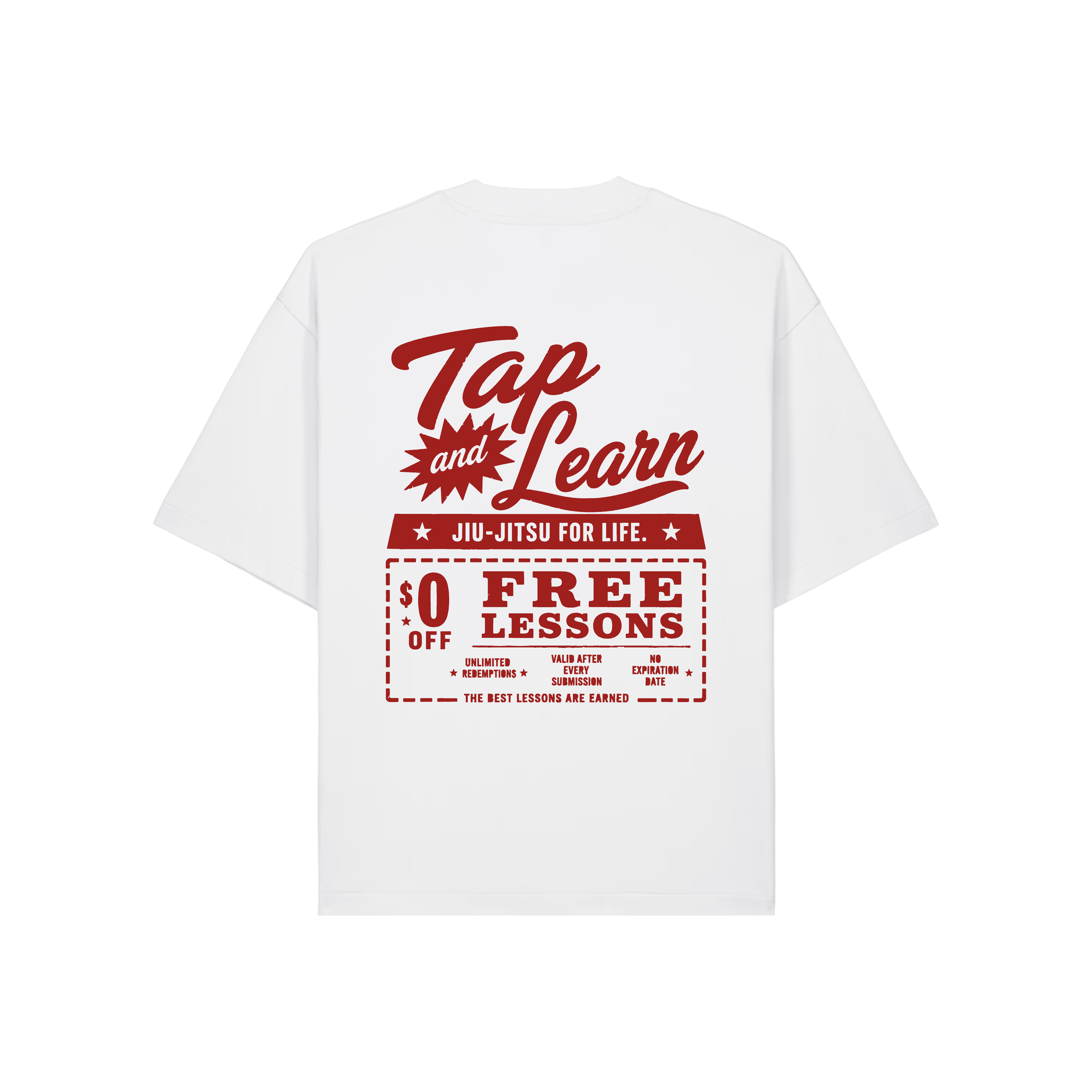TAP and LEARN Graphic OVERSIZED T-Shirt