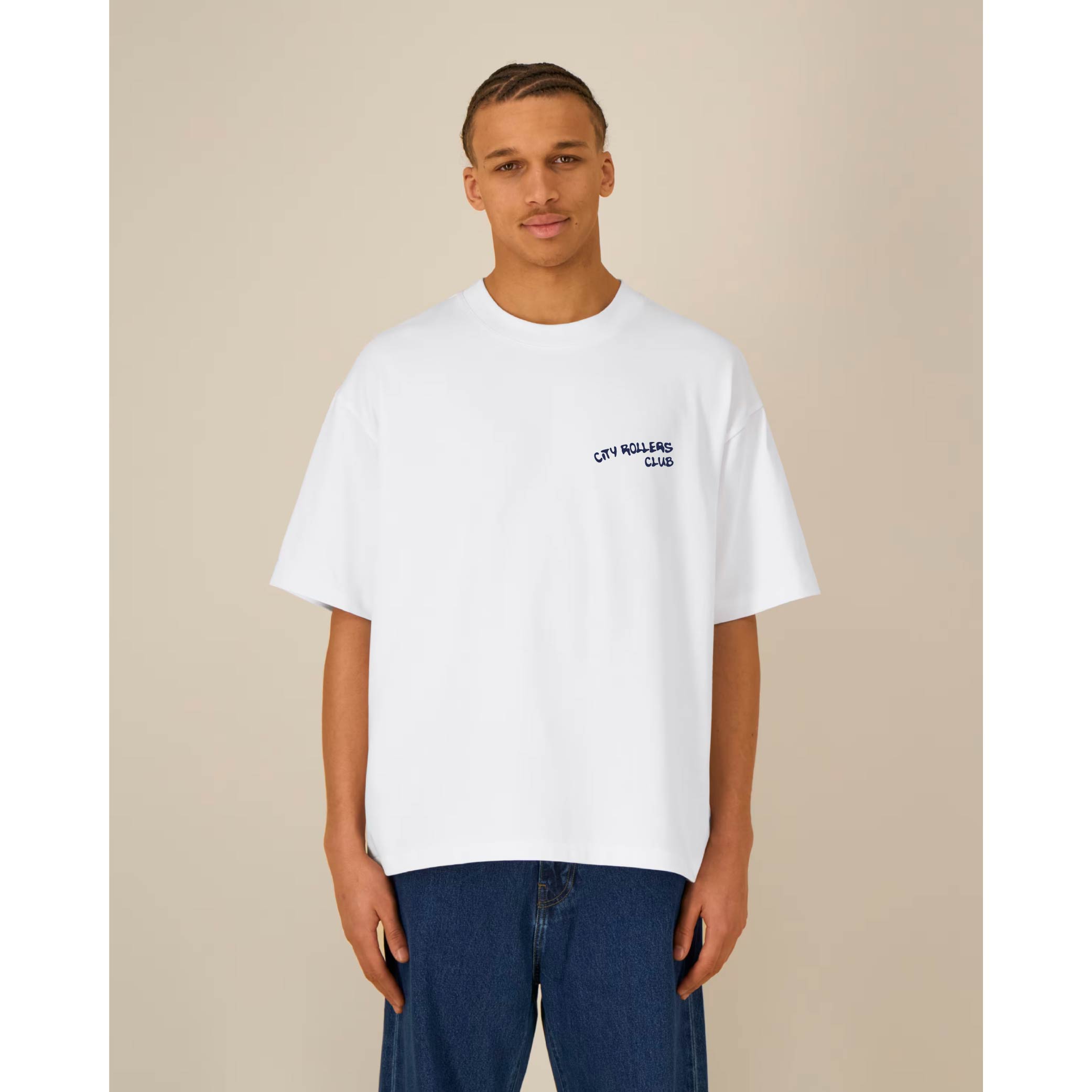 CITY ROLLERS CLUB Graphic OVERSIZED T-Shirt