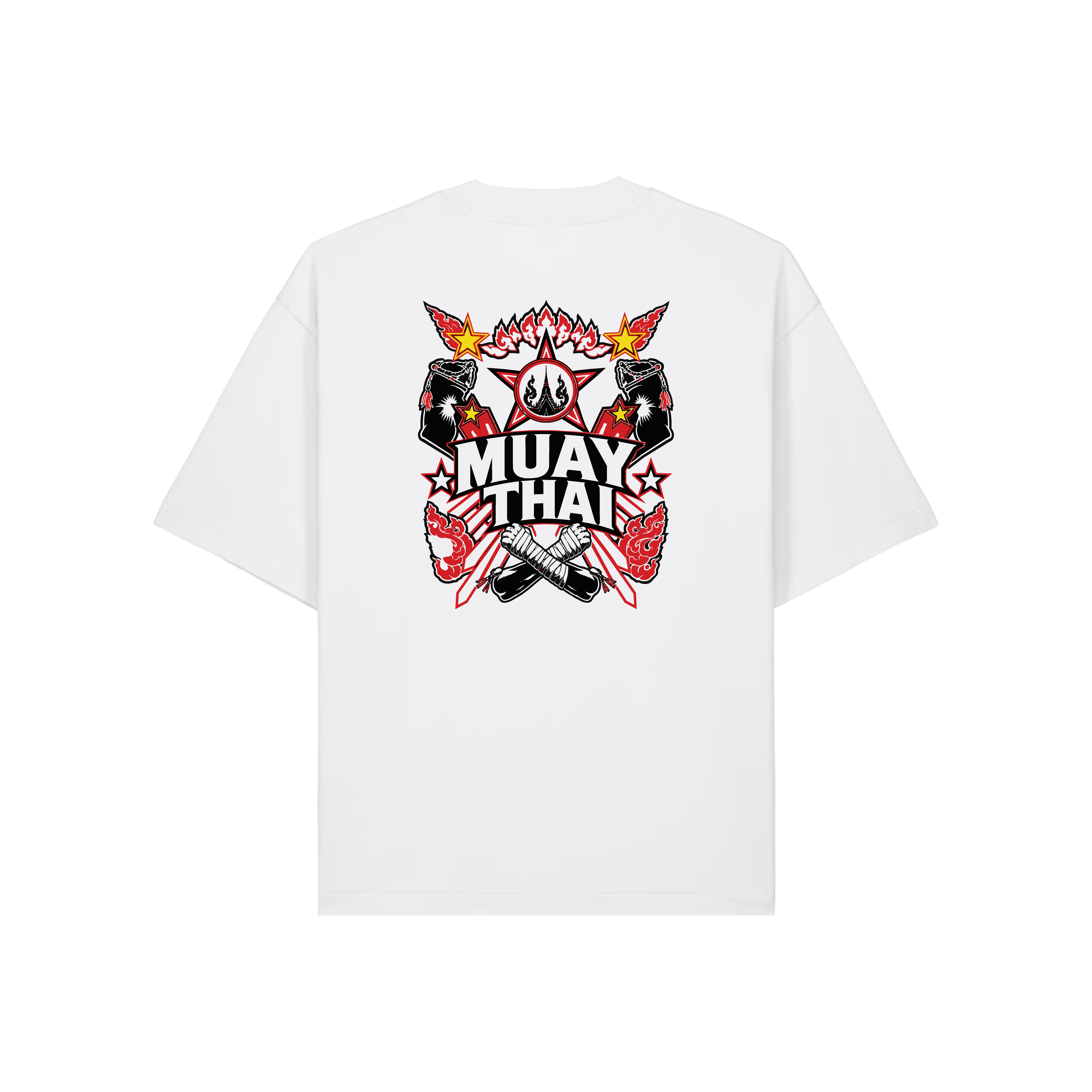 MUAY THAI x STREET Graphic OVERSIZED T-Shirt