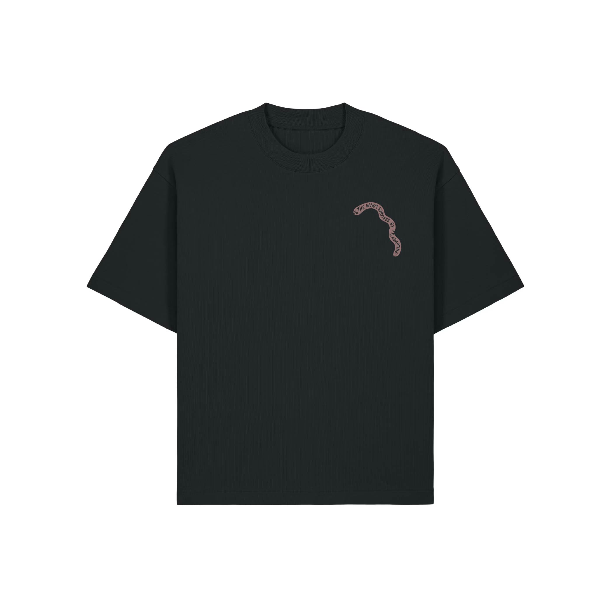 WORM JIUJITSU Graphic OVERSIZED T-Shirt