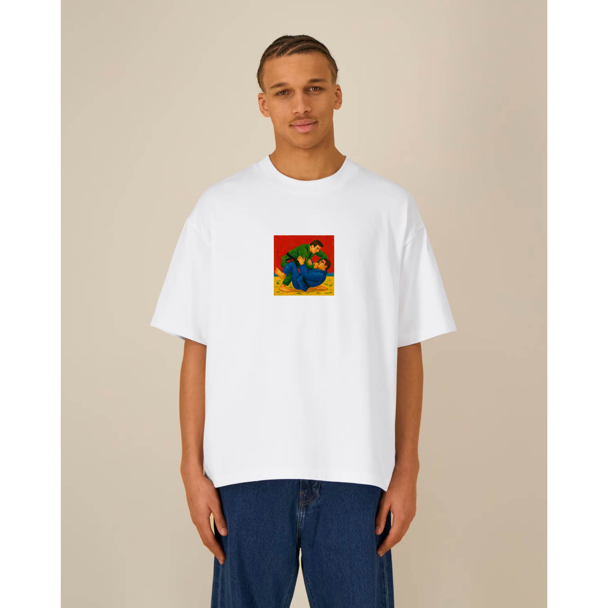 BARREL JIUJITSU Graphic OVERSIZED T-Shirt