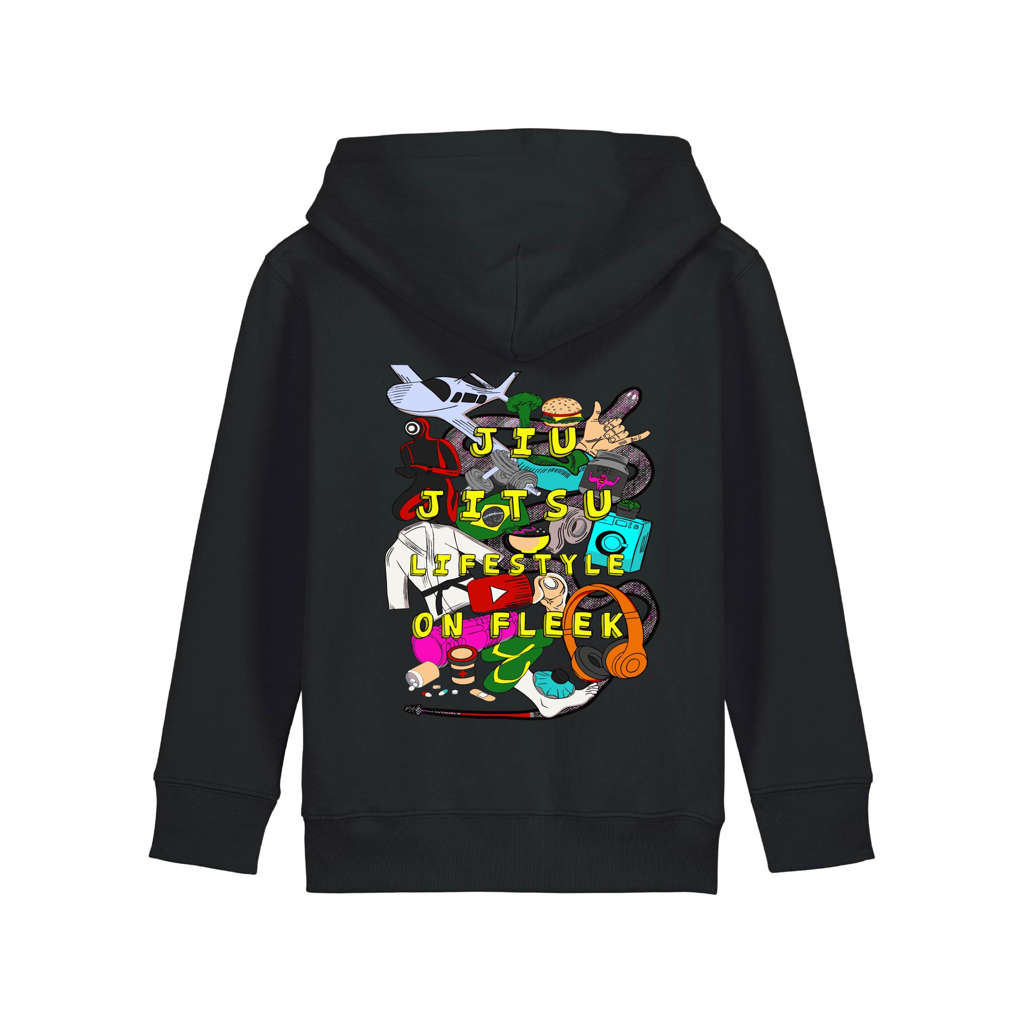 JIUJITSU LIFESTYLE GRAPHIC HOODIE KIDS