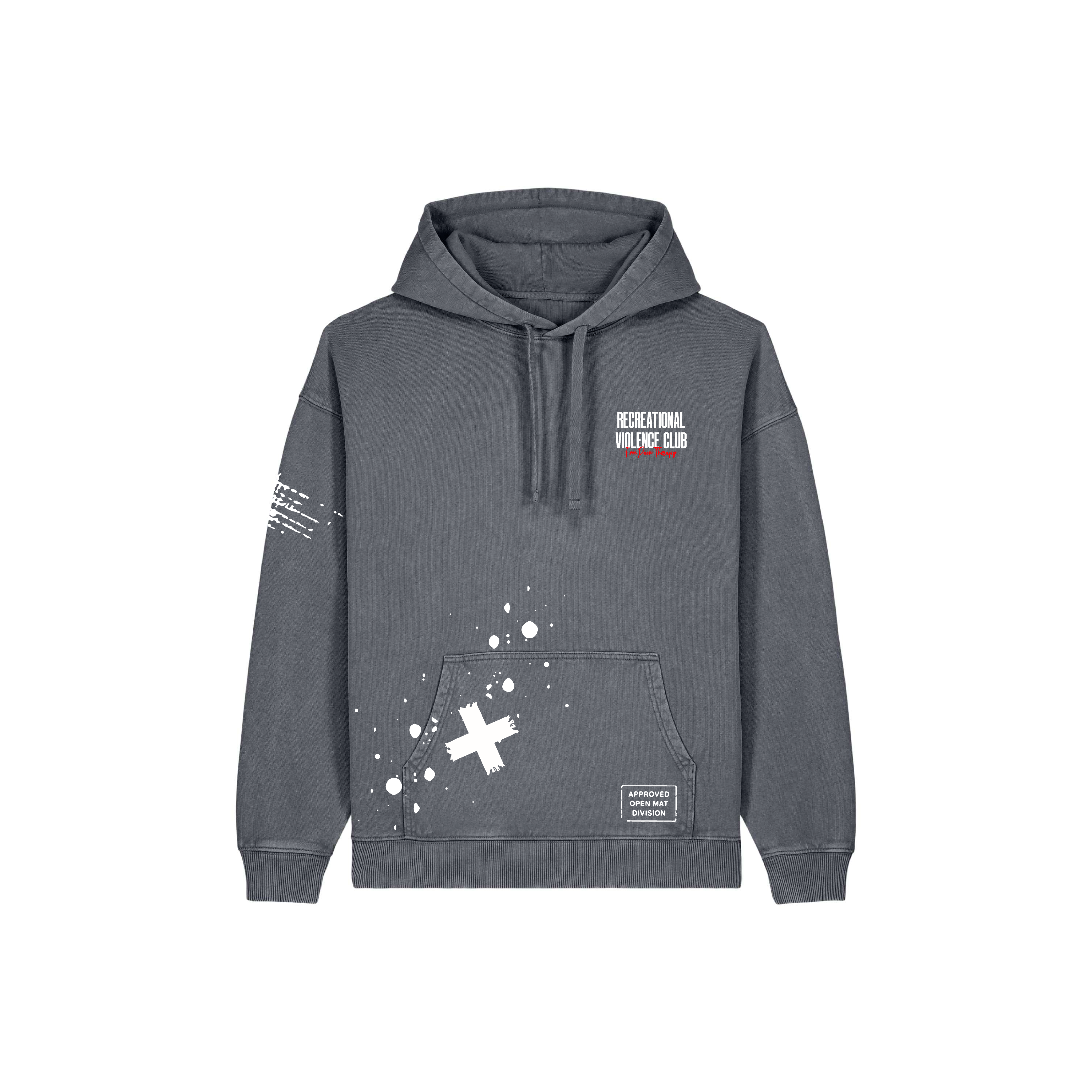 VIOLENCE CLUB Graphic Washed HOODIE