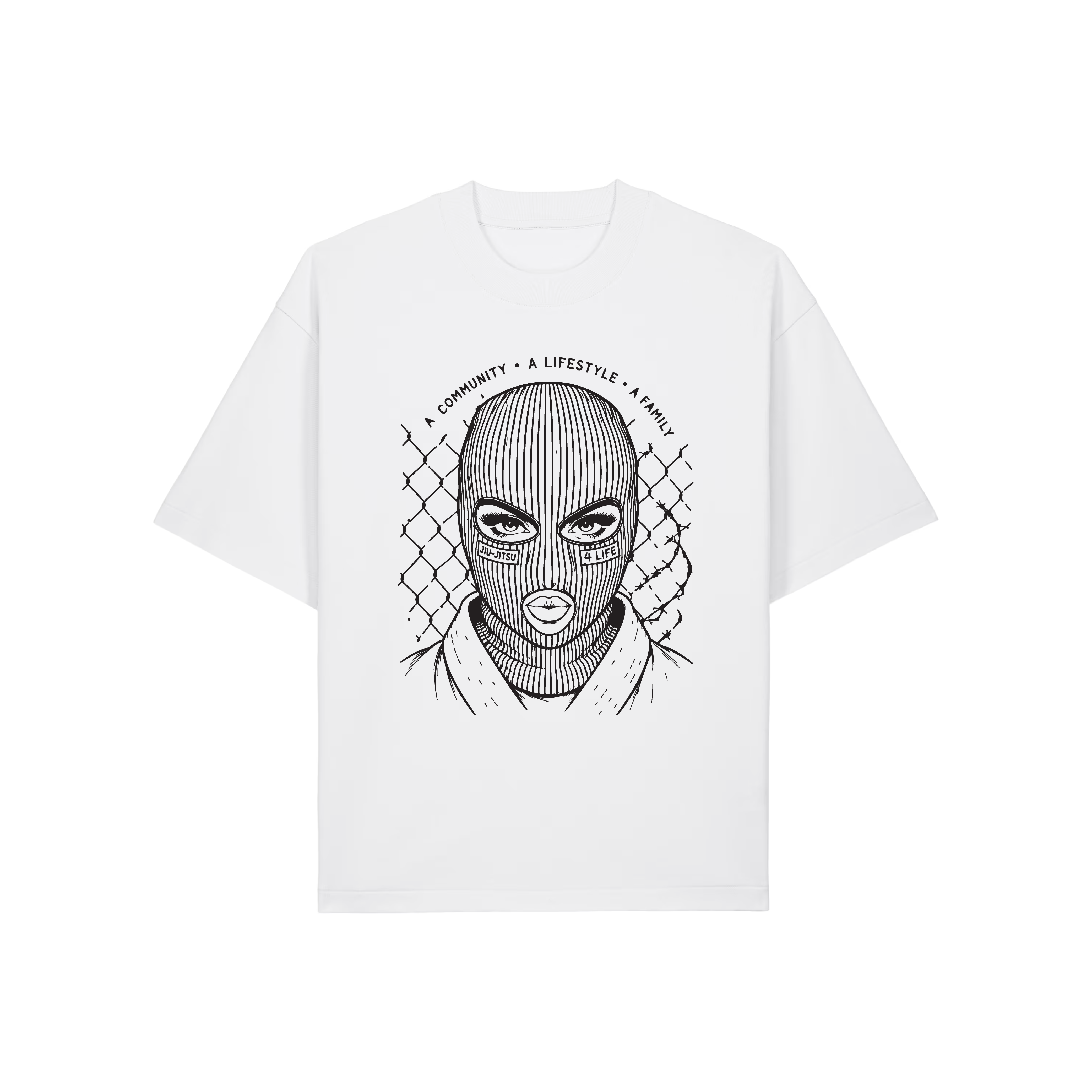 WE BUILD Graphic OVERSIZED T-Shirt