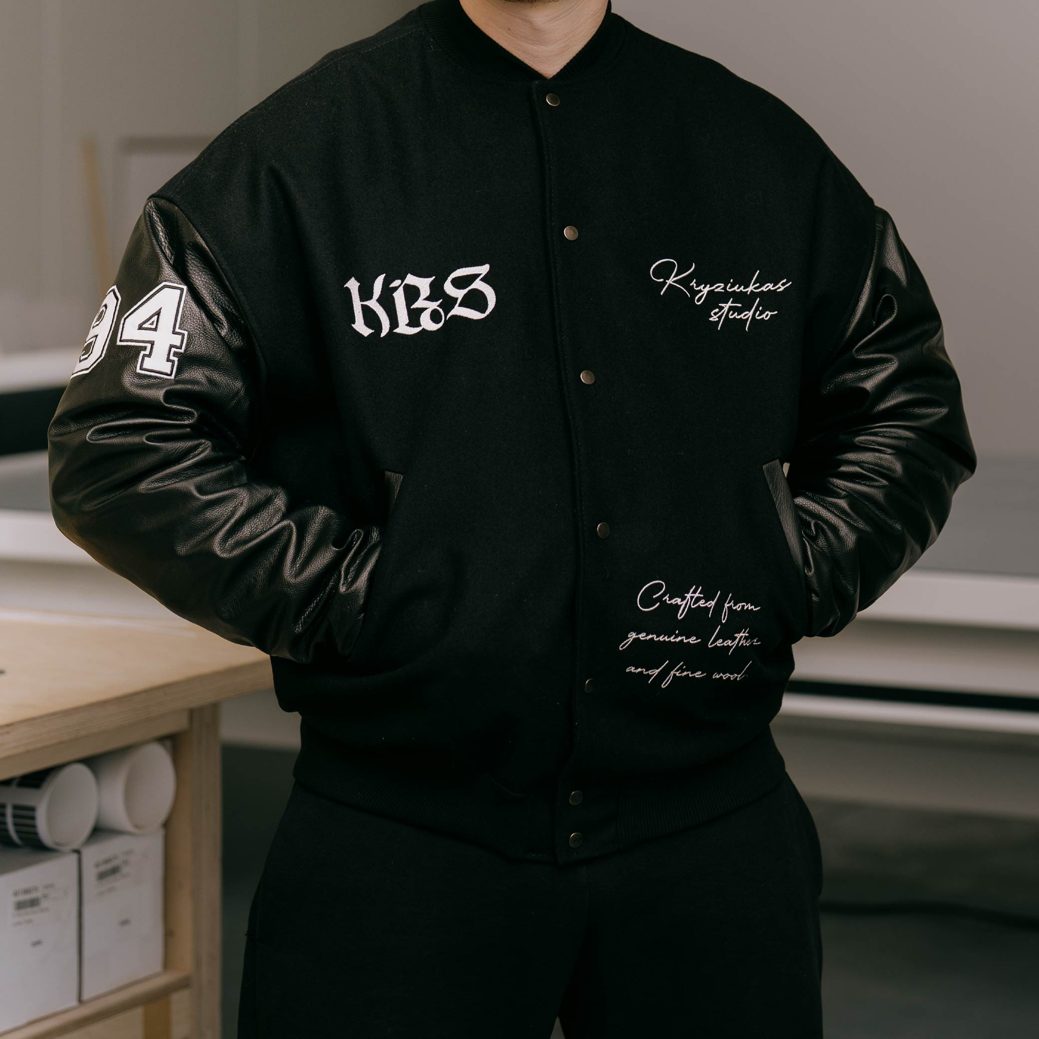 MASTERS VARSITY PREMIUM WOOL JACKET 