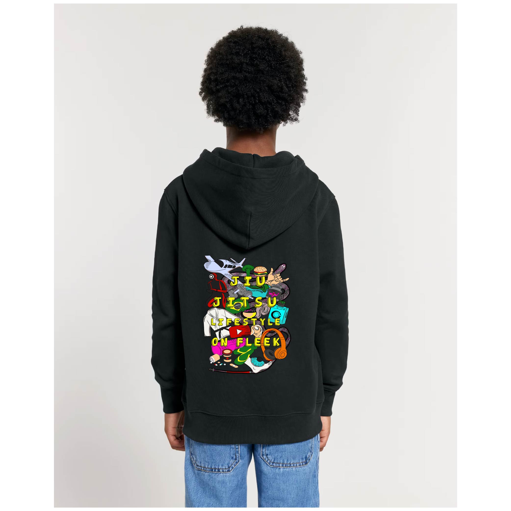 JIUJITSU LIFESTYLE GRAPHIC HOODIE KIDS