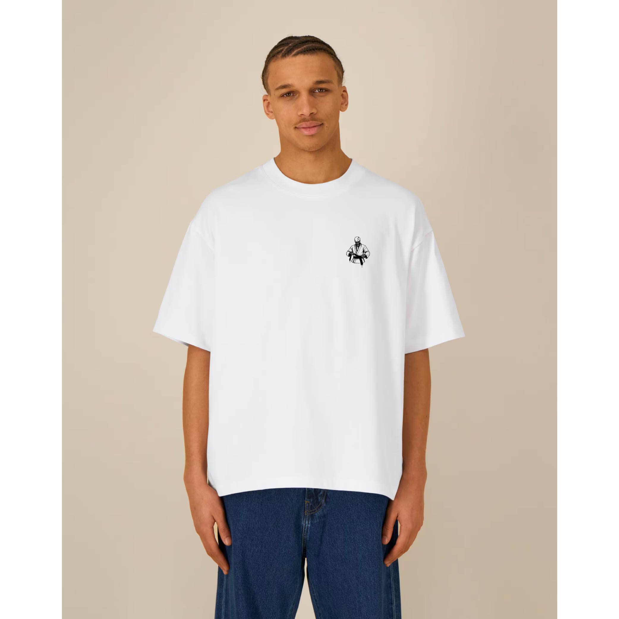 SKELLY KIMONO Graphic OVERSIZED T-Shirt