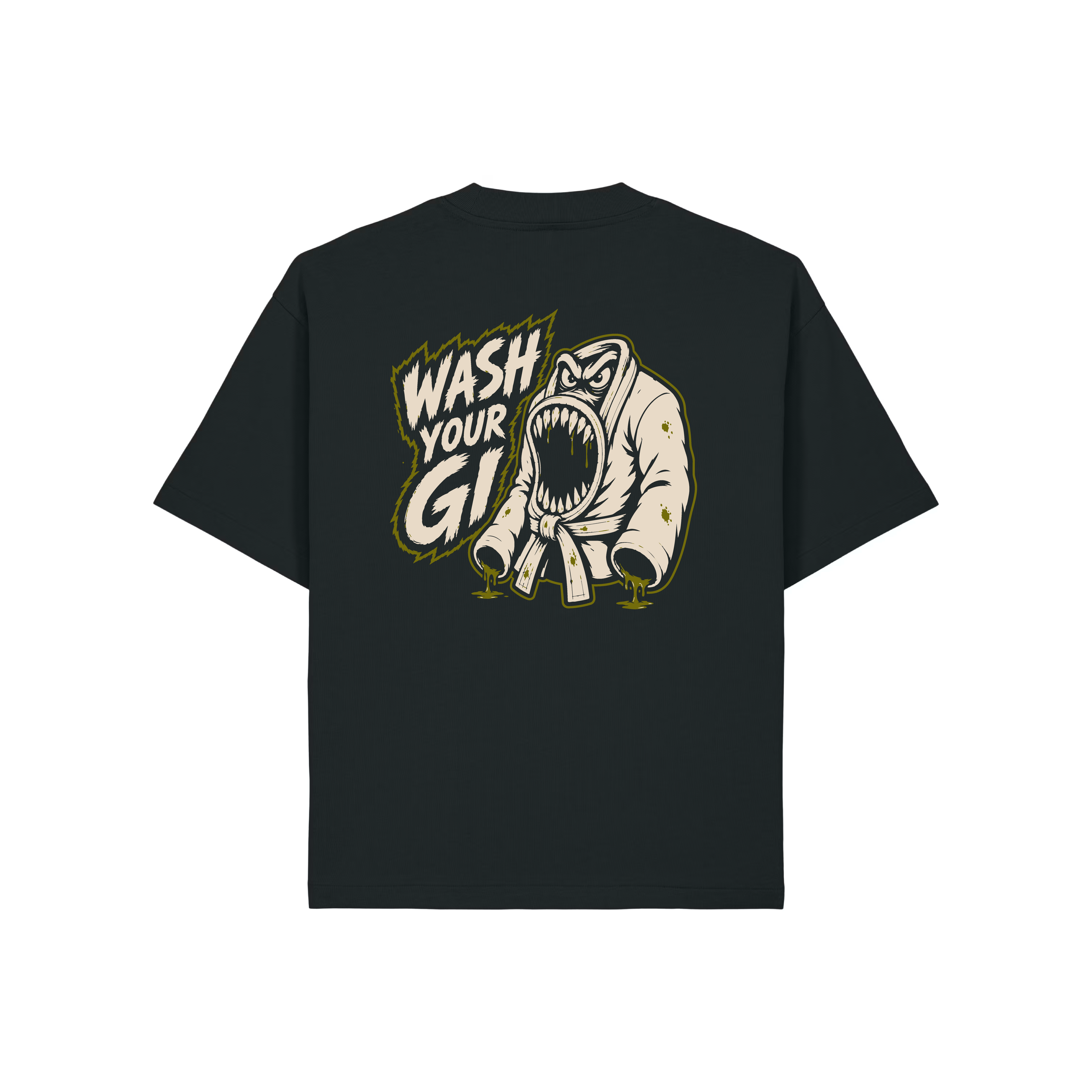 WASH YOUR GI Graphic OVERSIZED T-Shirt