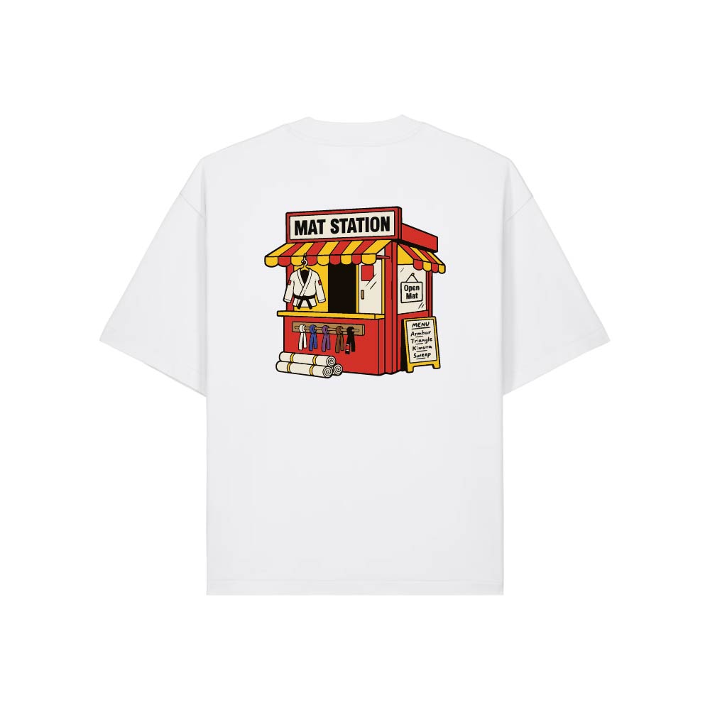 Mat Station Graphic OVERSIZED T-Shirt