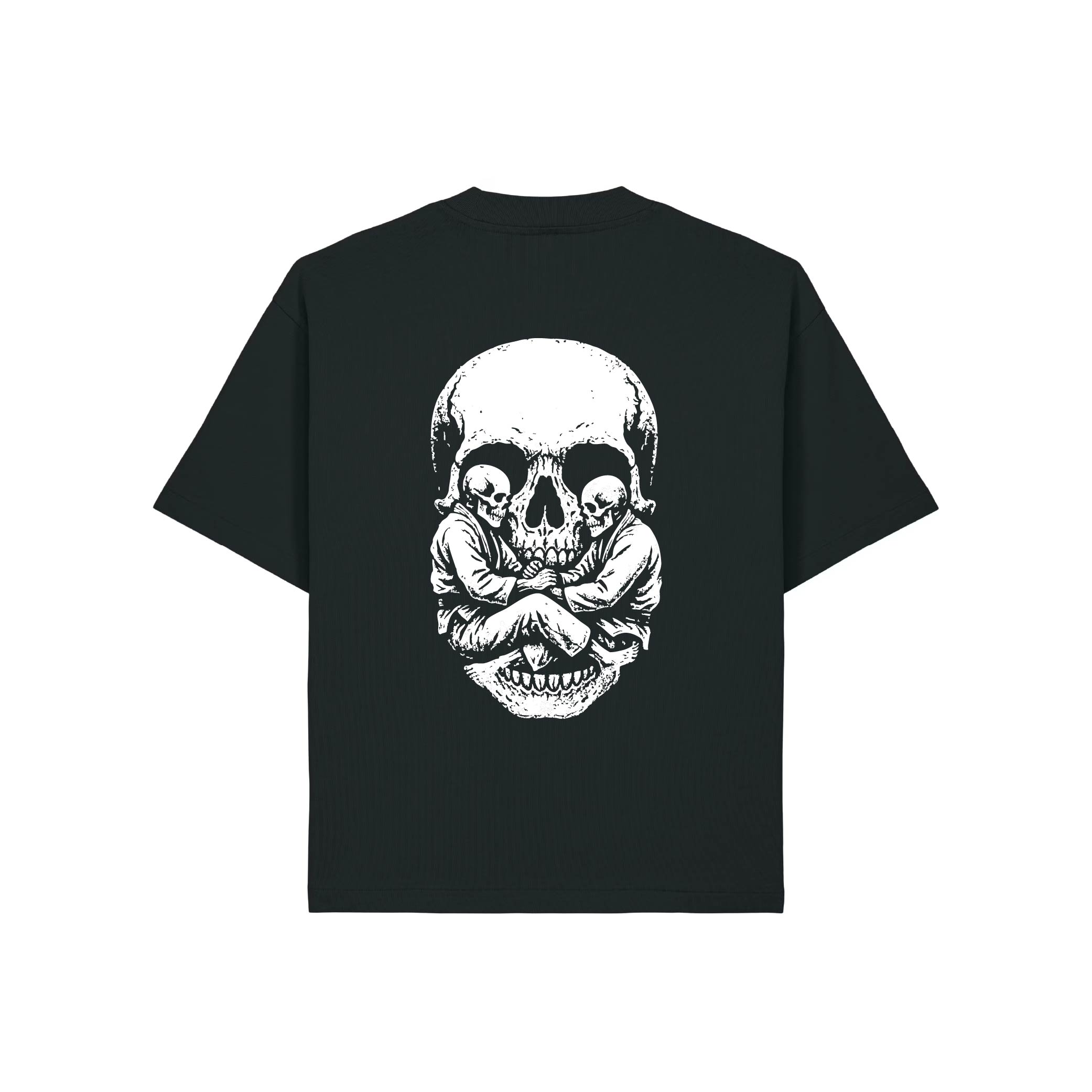 SKELLY LOCK Graphic OVERSIZED T-Shirt