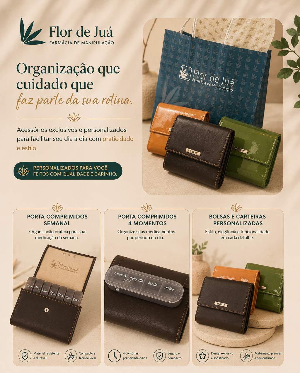 PILBOX - Organizador de Capsulas 