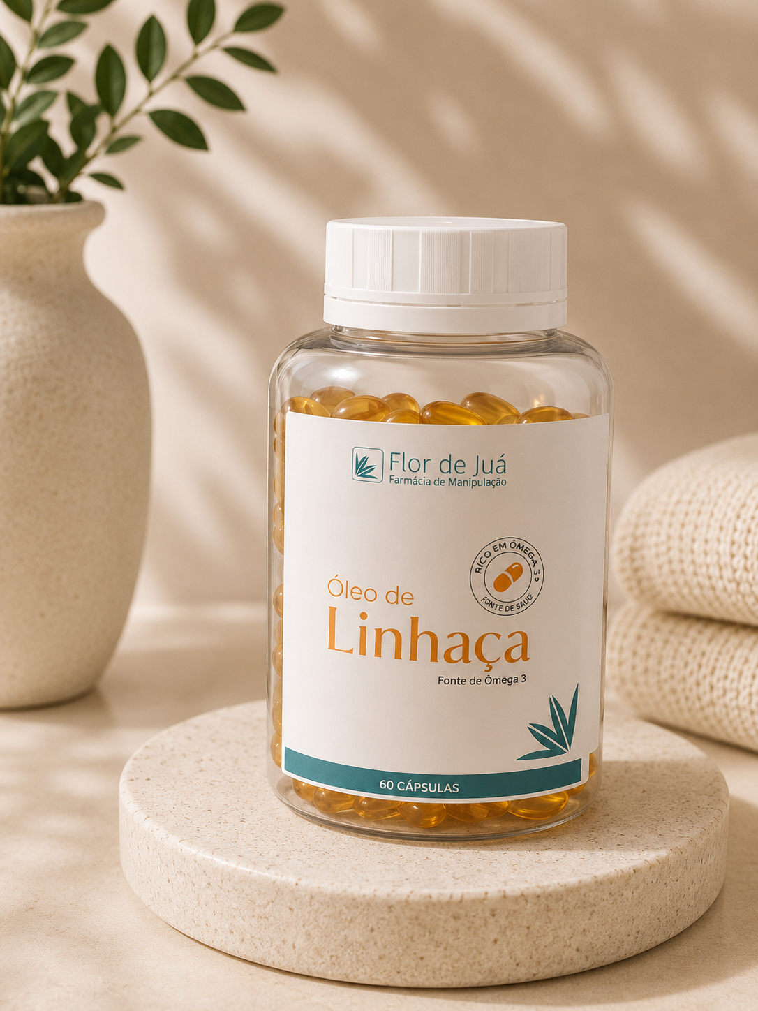 Ôleo de Linhaça - Capsulas