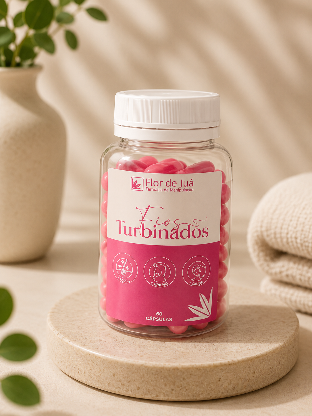 Fios Turbinados - 60 Capsulas 