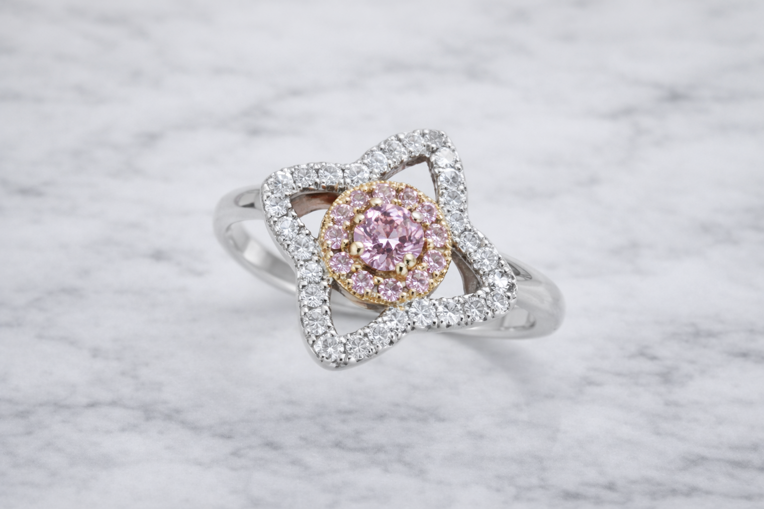 Anillo estrella de plata