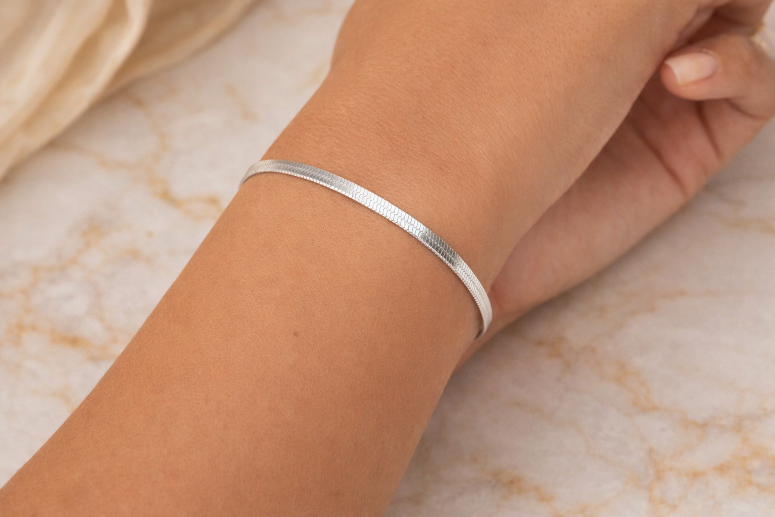 Pulsera de plata