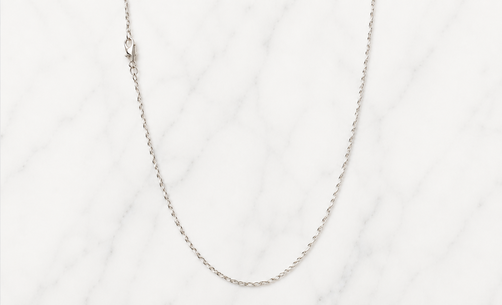 Cadena de plata