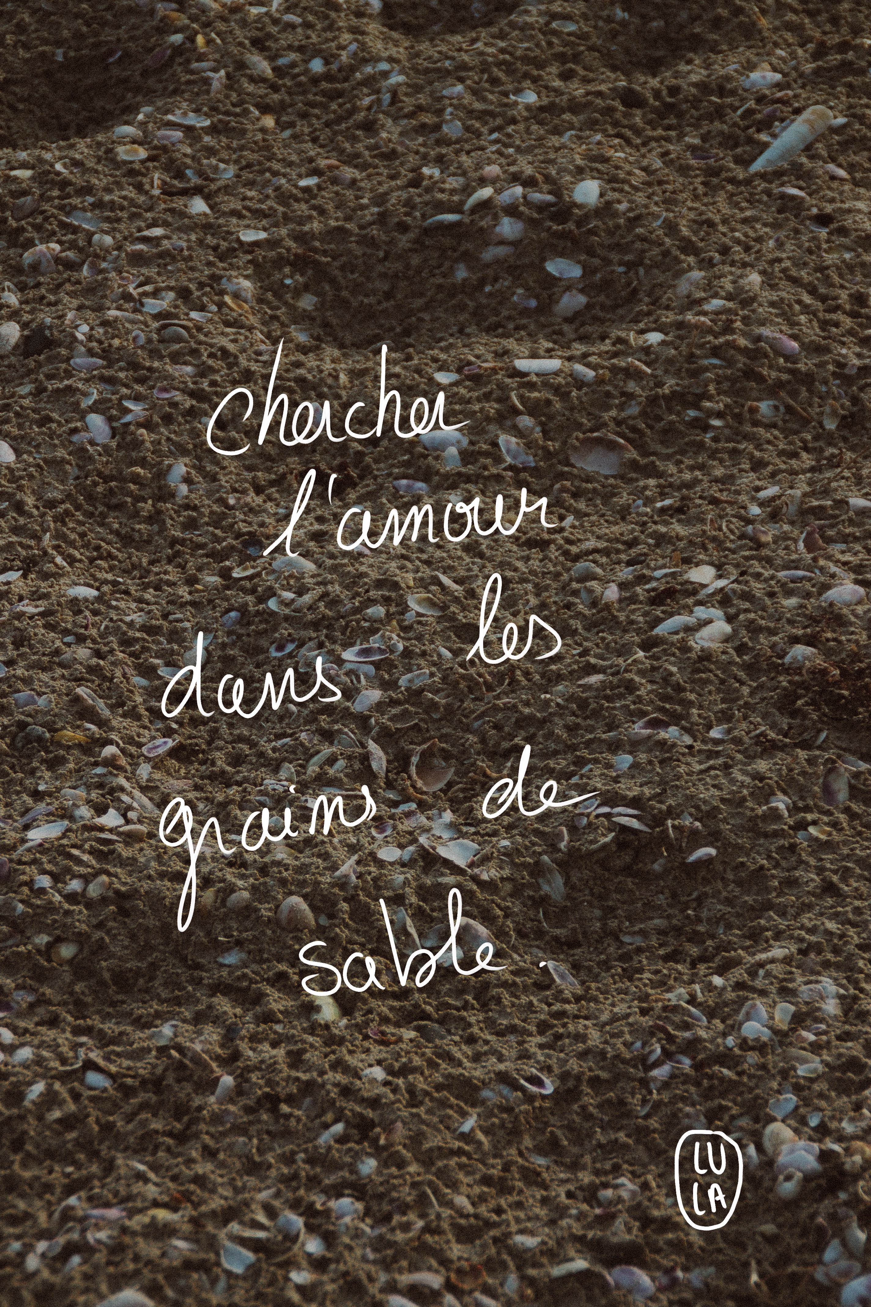 Affiche COLLECTION LULA - Grains de sables 