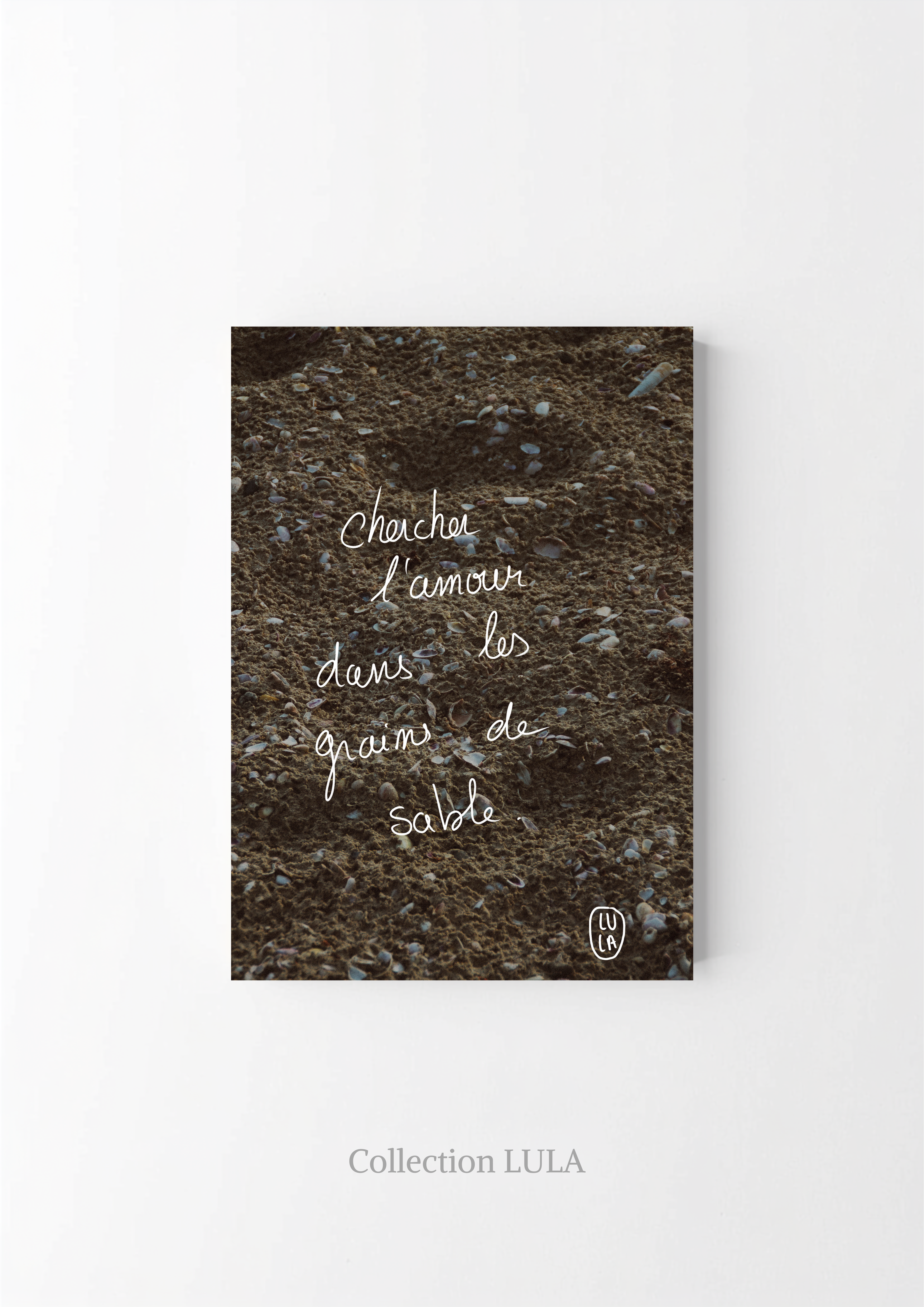 Affiche COLLECTION LULA - Grains de sables 