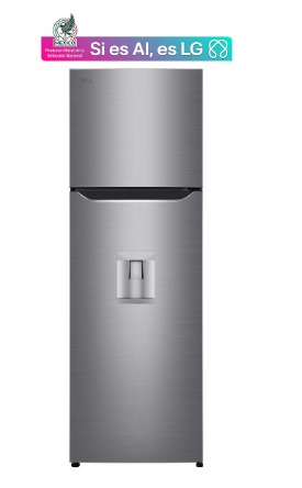 Refrigerador LG 11 Pies Top Freezer Platinum