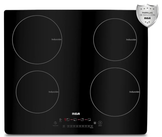 ca Parrilla De Inducción Empotrable Rc-12a5 Color Negro