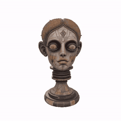 Busto Digital Arte Surrealista, ESCULTURA SURREALISTA