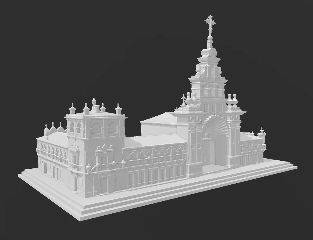 ERMITA DEL ROCIO para imprimir stl 3d