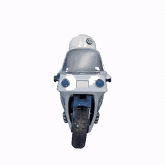 ESTILO PLAYMOBIL POLICIA EN MOTO Modelo 3d STL listo para descargar e imprimir