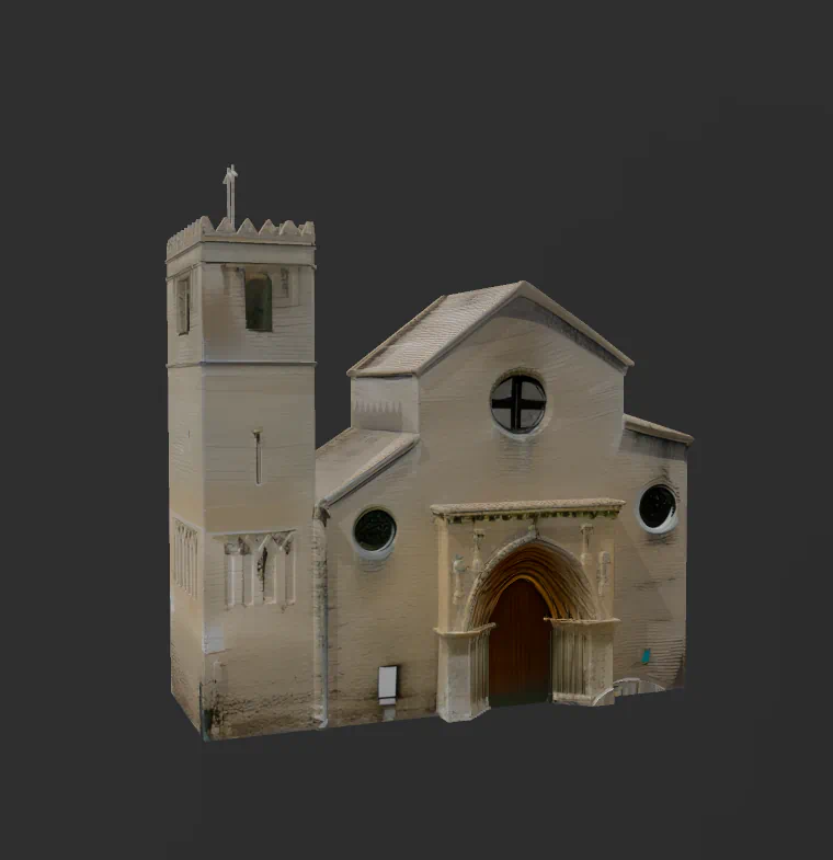 Iglesia de Santa Marina para imprimir stl 3d