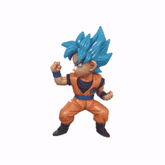 Descargar archivos STL Figura digital Goku Super Saiyan Blue