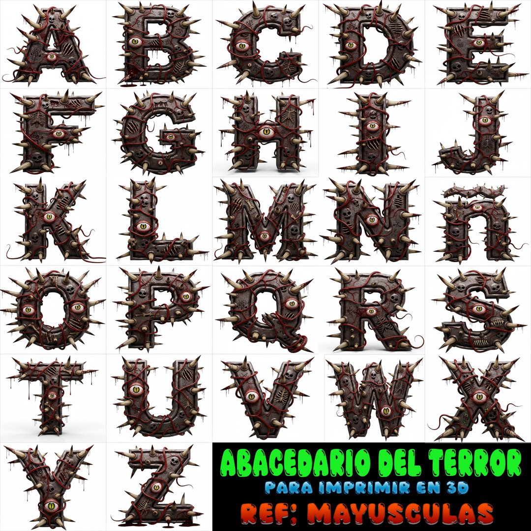Abecedario del Terror 3D