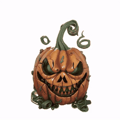 Calabaza Espeluznante Digital