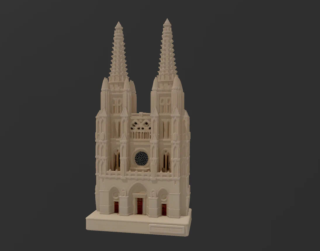 CATEDRAL DE BURGOS para imprimir stl 3d
