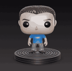 Figura digital estilo Funko Pop STL