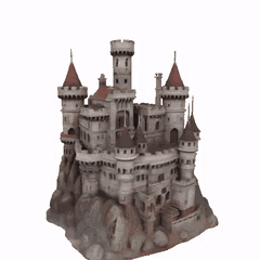 GRAN CASTILLO para imprimir stl 3d