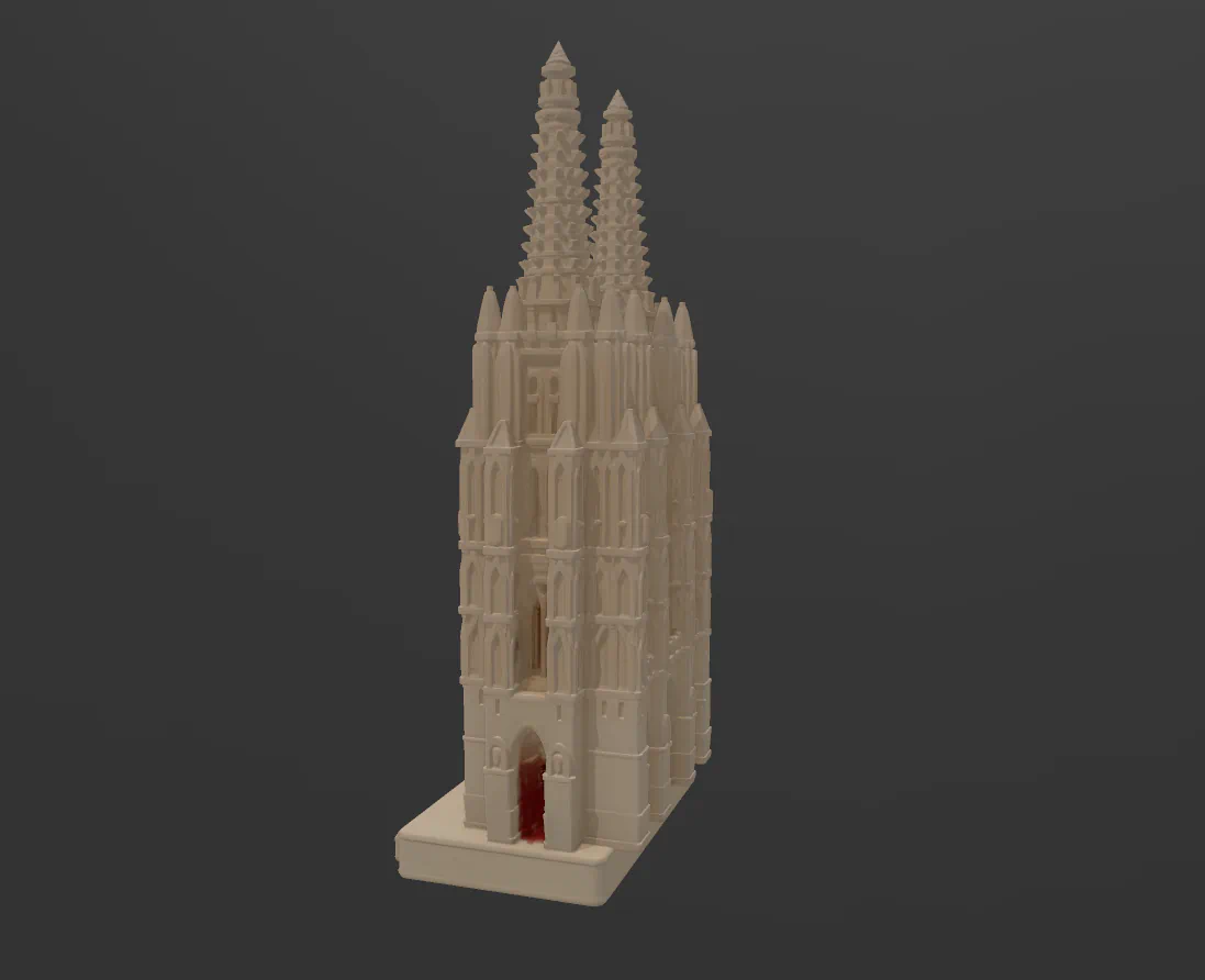CATEDRAL DE BURGOS para imprimir stl 3d