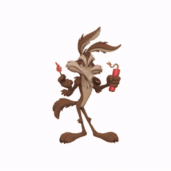 COYOTE personaje animado