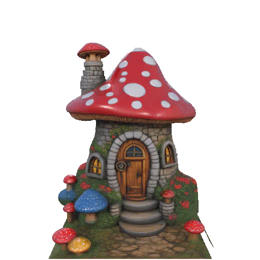 CASA SETA MODELO FANTASIA 3D para imprimir stl 3d