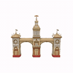 PORTADA FERIA DE ABRIL DE SEVILLA 1993 para imprimir stl 3d