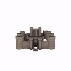 CASTILLO COMPLETO GRANDE para imprimir stl 3d